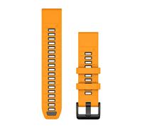 Garmin QuickFit, 22mm SparkOrange/GraphiteSilicone Band