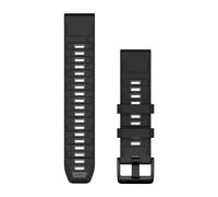 Garmin Quickfit 22 Mm Silicone Strap Black One Size Black / Pebble Gray