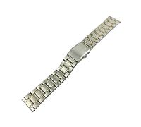 Watch Strap Metal Stainless Steel 12Mm 14Mm 16Mm 18Mm 20Mm 22Mm Quick Release Curved End Strap Men's Women's Butterfly Buckle Solid Bracelet with Accessories/22Mm/Silver Rose Gold