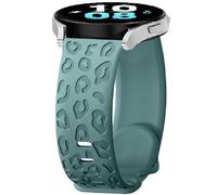 Watch Strap Silicone for Garmin Approach S50/S42/S40/S12/Vivoactive 6/5, 20mm Leopard Bracelet Sport Replacement Band for Garmin Forerunner 570 42mm/55/158/165/Bounce/D2 Air X10