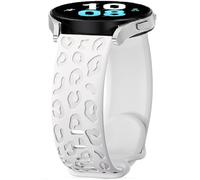 Watch Strap Silicone for Garmin Approach S50/S42/S40/S12/Vivoactive 6/5, 20mm Leopard Bracelet Sport Replacement Band for Garmin Forerunner 570 42mm/55/158/165/Bounce/D2 Air X10