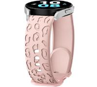 Watch Strap Silicone for Garmin Approach S50/S44/S42/S40/S12/J1, 20mm Leopard Bracelet Sport Replacement Band for Garmin Forerunner 570 42mm/55/158/165/245/645