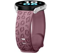 Watch Strap Silicone for Garmin Venu 2 Plus/Venu Sq/Sq 2, 20mm Leopard Bracelet Sport Replacement Band for Garmin Vivoactive 3/Vivomove 3/Style/Luxe/Trend/HR, Forerunner 245/645 Music
