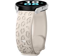 Watch Strap Silicone for Garmin Venu 2 Plus/Venu Sq/Sq 2, 20mm Leopard Bracelet Sport Replacement Band for Garmin Vivoactive 3/Vivomove 3/Style/Luxe/Trend/HR, Forerunner 245/645 Music