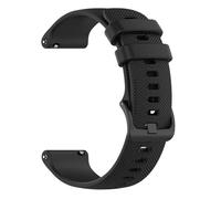 Watch Strap Silicone Watch Band 20mm 22mm Waterproof Sports Strap Universal Quick Release Replacement Watchband Soft(B-Black,20mm)