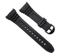 Watch Strap to fit Casio W96 Black Resin Replacement Band W96H