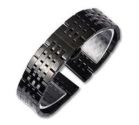 Watch Strap Watch Strap Solid Stainless Steel Seven Beads Butterfly Buckle 12mm14mm16mm18mm19mm20mm22mm24mm Strap