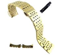 watch straps 12mm 14mm 16mm 18mm 19mm 20mm 21mm 22mm Full Stainless Steel Strap Flat Head/Elbow Dual Purpose Butterfly Clasp