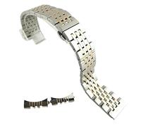 watch straps 12mm 14mm 16mm 18mm 19mm 20mm 21mm 22mm Full Stainless Steel Strap Flat Head/Elbow Dual Purpose Butterfly Clasp