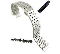 watch straps 12mm 14mm 16mm 18mm 19mm 20mm 21mm 22mm Full Stainless Steel Strap Flat Head/Elbow Dual Purpose Butterfly Clasp