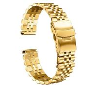 watch straps 18 19 20 21 22 23 24 26 28 30mm Width Full Stainless Steel Watchband Luxury Big Size Quality Flat Head Universal Belt