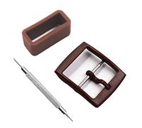 Watch Straps Replacement Plastic Buckle and Silicone Loops for Swatch- Choice of Colors & Widths (19mm, Coffee)