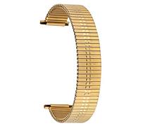 Watch Straps Silver Gold Elastic Watch Strap Extension Stainless Steel Replacements Watch Band Men Women Bangle No Buckle Silver Clock Bands Replacement Strap (Color : Watchband 4)
