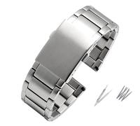 watch straps Stainless Steel Strap Men Metal Wrist Watchband 24mm 26mm 28mm 30mm Bracelet Quick Release