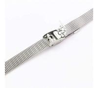Watch straps, watch straps women silver stainless steel watch band bracelet 8mm 10mm hook buckle bracelet cuff bangle # 0000