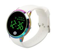 Watch, Stylish, Ultra Thin, Backlit Round Color Screen, 12 Hour Switching, Men's Sho Digital Watch for Work (Big Size)