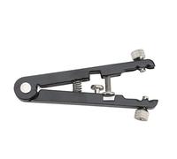 Watch The Strap Setting Tool, Watch 10pins Spring Bar Plier Tool Portable Portable for Monitoring Repair (Black)