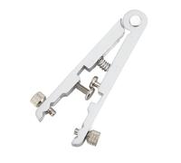 Watch The Strap Setting Tool, Watch 10pins Spring Bar Plier Tool Portable Portable for Monitoring Repair (Silver)