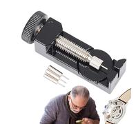 Watch Tool Kit - Bracelet Chain Pin Remover, Watch Resize Shortening Tool, Height-Adjustable Anti-Magnetic Waterproof Shock-Resistant Precise Removable Quick Adjuster for Strap Changing Battery