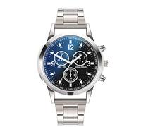 Watch Watch Bracele Casual Watches Dial Quartz Stainless Men's Watch Rechargeable Watch (A, One Size)