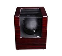 Watch Winder At 1 o'clock Automatic With Quiet Engine 4 Turn Modes Piano Lacquer Leather little surprise