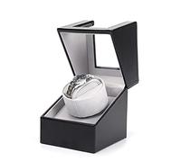 Watch Winder, Automatic Watch Winder Box, Single Watch Winders for 1 Watches with Quiet Motor, Automatic Watch Display Storage Rotating Watch Box for Mechanical Watches, Battery Powered or AC Adapter