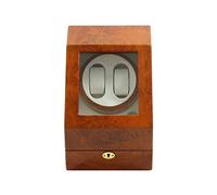 Watch Winder Box 2+3,2 Watches Battery Axis Silent Watches Winders Display Box StorageBrown