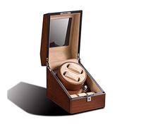 Watch Winder Box 2 + 3 PU Leather Watch Case Display Storage Case Jewelry Box With Quiet Motor, AC Adapter Included