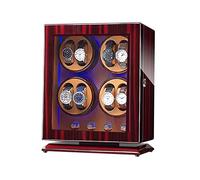 Watch Winder Box for 8 Automatic Clocks, with Blue LED Light, 4 Rotation Modes, Quite Motors, Fit Lady and Man Watch Display Storage