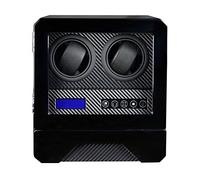 Watch Winder Box, Rotate Quiet Motor LCD Touch Screen 2 Winding Position with A 1 Drawer Watch Storage Display Box