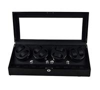 Watch Winder Box with 8 Winder Positions 9 Storage Spaces 4 Modes Wood Shell Piano Paint s for Successful People