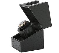 Watch Winder Can Accommodate 1 Automatic Watch Ultra-Quiet Anti-Magnetic Motor with Soft and Flexible Table Pillow Size 120 128 160MM