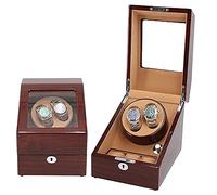 Watch Winder Can Accommodate 2 + 3 Watches Imported Self-Winding Watch Box Soft and Flexible Table Pillow Imported Motor Antimagnetic Design 333 262 308 MM (H)