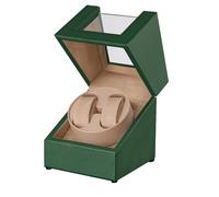 Watch Winder for Automatic Watches,Automatic Watch Winder Box,Double Watch Winder with Quiet Japanese Motor,USB Type C, Green