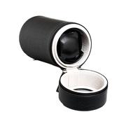 Watch Winder for Automatic Watches - Battery Operated Single Holder Travel Box - Silent Motor, Rotating Modes, Acrylic Window - Mechanical Winding Case for Men Women (Color : Black)