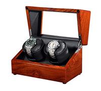Watch Winder,for Automatic Watches Watch Winder Box Brazilian Rosewood Soft Flexible Watch Pillow Extremely Silent Motor