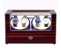 Watch Winder,High-End Automatic 4+6 Rotate Watch Winder Boxes Quiet Motor Mechanical Collection Box Display Table Watch Storage Holder Case