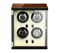 Watch Winder Spinner Winding Box Watch Winders - Automatic Watch Shaker Winder Mechanical Watch Display Organizer Luxury Watch Case Storage Holder Ultra-Quiet Motor Turntable Watch Winding Box Watch