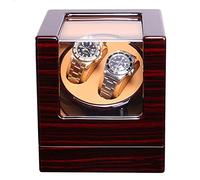 Watch Winders,Automatic Watch Winder Box Double Low Noise and Wood Handmade Anti-Magnetization 2 Watches Storage Display Box, Watch Winder BoxHoliday Beautiful Home