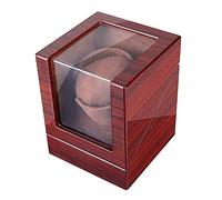 Watch Winders Display Case Watch Winder Box Single Automatic Watch Winder Box 5 Modes, Piano Paint Black Red Gloss Wooden