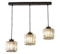 Watch winders for men and women Crystal Chandelier Luxury Clear Hanging Shade Pendant Lamp, E27 Drop Ceiling Light, Kitchen Island Lighting Fixture,Chandeliers