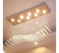 Watch winders for men and women Exquisite Crystal Chandelier Living Room Rectangular Dining Room Chandelier European LED Ceiling Lights