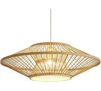 Watch winders for men and women Rattan Chandelier, Handmade V-intage Woven Chandelier Japanese Style Decorative Woven Ceiling Chandelier(60CM)