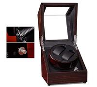 Watch Winders Single Automatic Watch Winder Box 5 Modes Case Watch Winder Box Piano Paint Black Red Gloss Display