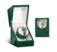 Watch Winders Watch Winders for Automatic Watches Automatic Watch Winder, Anti-Magnetic Watch Storage Box, Stop with Light When Opening The Cover, Various Styles(Color:A,Size:1)