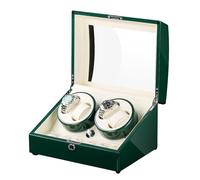 Watch Winders Watch Winders for Automatic Watches Automatic Watch Winder, Anti-Magnetic Watch Storage Box, Stop with Light When Opening The Cover, Various Styles(Color:A,Size:3)