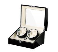 Watch Winders Watch Winders for Automatic Watches Automatic Watch Winder, Anti-Magnetic Watch Storage Box, Stop with Light When Opening The Cover, Various Styles(Color:B,Size:3)