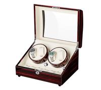 Watch Winders Watch Winders for Automatic Watches Automatic Watch Winder, Anti-Magnetic Watch Storage Box, Stop with Light When Opening The Cover, Various Styles(Color:C,Size:3)