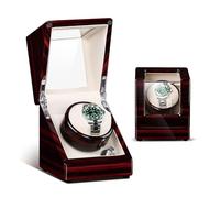 Watch Winders Watch Winders for Automatic Watches Automatic Watch Winder, Anti-Magnetic Watch Storage Box, Stop with Light When Opening The Cover, Various Styles(Color:C,Size:1)