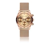 Watch with mesh bracelet Marc Lauder Valencia Rose 38 mm